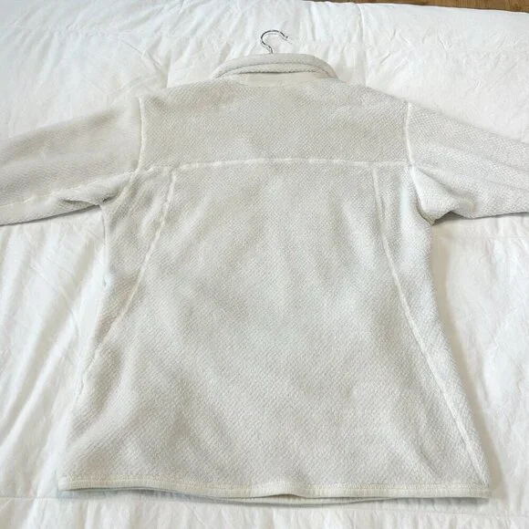 Patagonia Re-Tool Snap-T Fleece Pullover Cream Raw Linen Size L - Picture 7 of 10